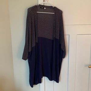 Bdg blue oversized cardigan sweater